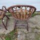 2 vintage rattan wicker armchair