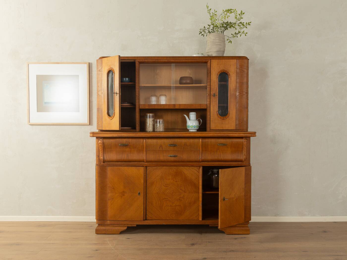 1920s Art Déco kitchen cabinet, vintage