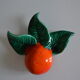 Orange in ceramic signs albert ferlay in vallauris around 1960