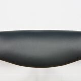 Mid-Century Teak & Leather Armchair, Denmark, 1960s