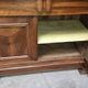 Empire-style walnut buffet