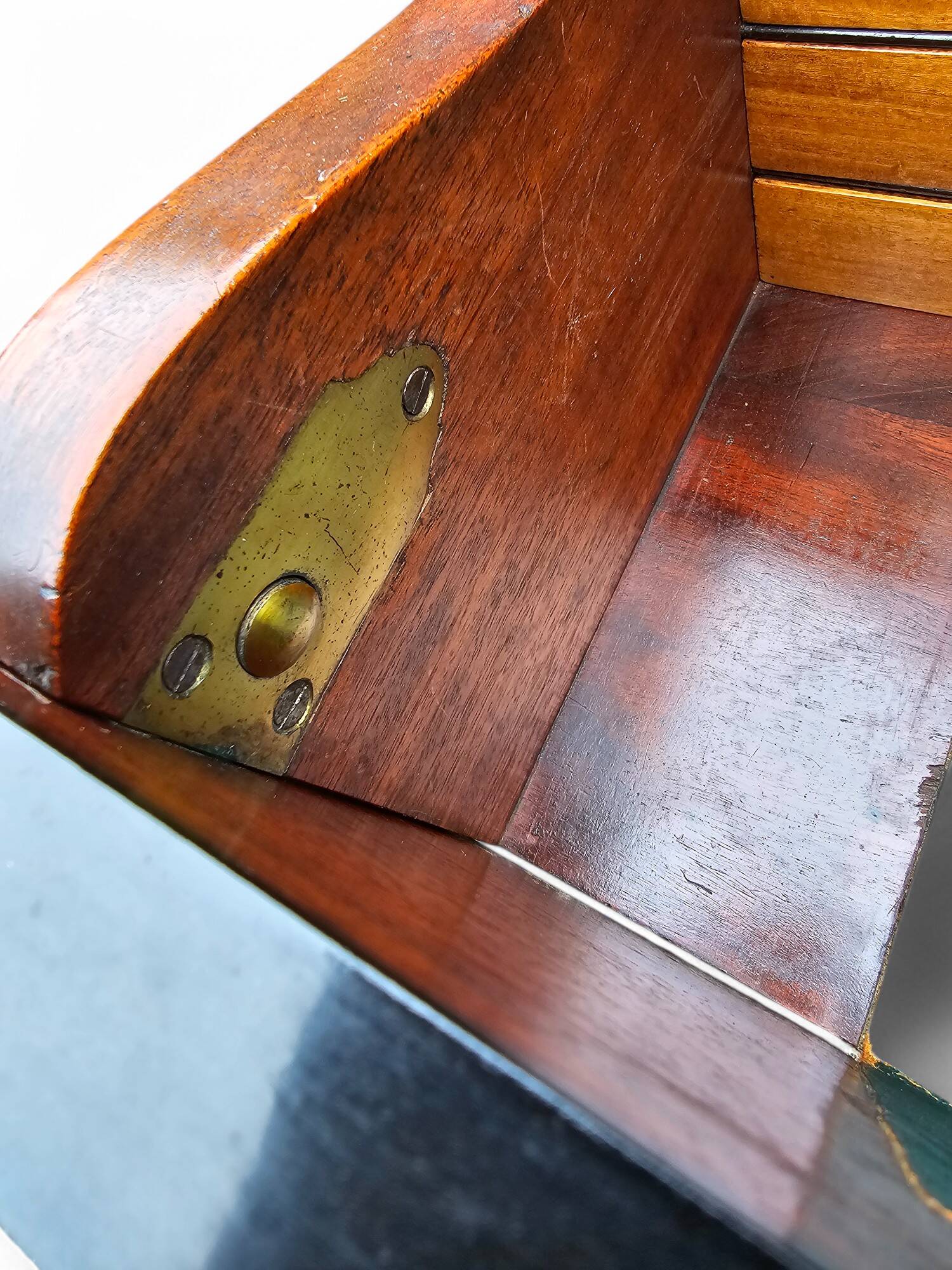 Antique Regency mahogany secretary