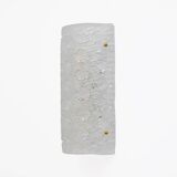 Pair of Modern Italian Murano Glass Textured Wall Sconces