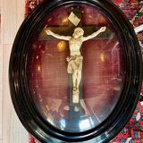 Large domed frame Christ Napoleon 3