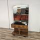 Art Deco dressing table with large mirror