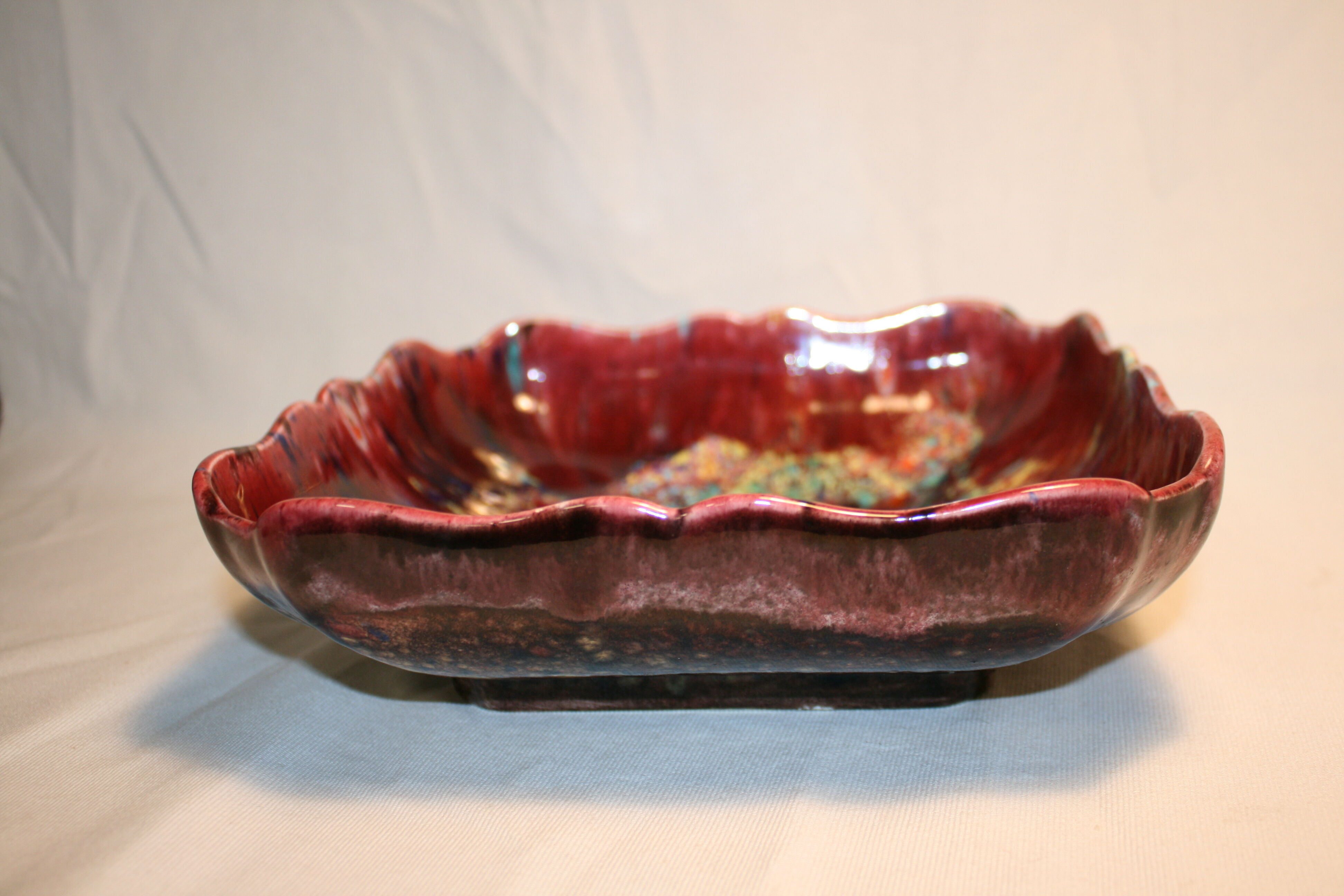 Hollow dish Grès sandstone of morvan Gaston Gaubier 1950