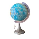 Vintage illuminated globe
