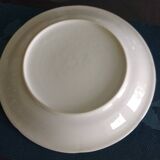 Plat rond avec déco floral