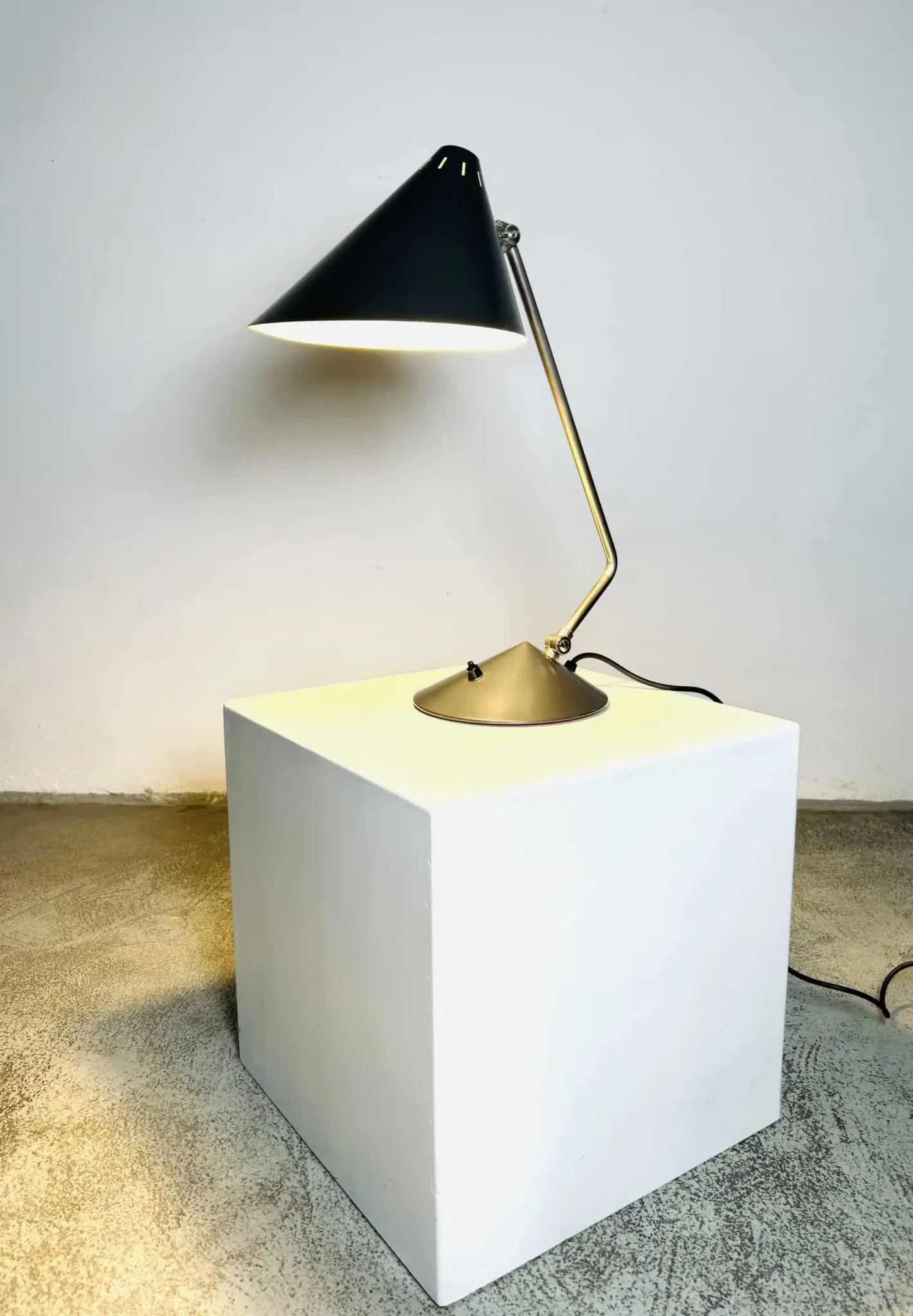 Table Lamp By Hannoversche Lampenfabrik, Germany, 1950S
