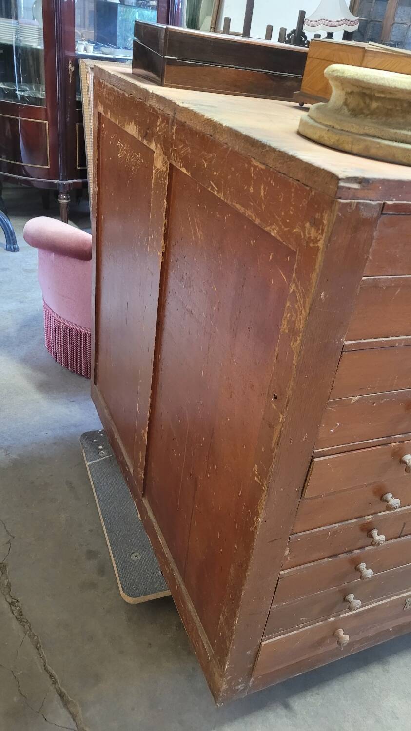 Meuble de Métier Magasin à 60 tiroirs - 1950s