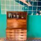 Vintage Scandinavian secretary