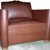 Vintage armchair, convertible bed 1940