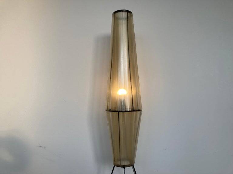 Midcentury Space Age Floor Lamp "Rocket", Czechoslovakia, 1960s