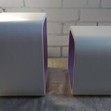 Etagères Vintage • Éléments modulables • Bois Laqué • 1970-1980