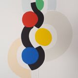 Sonia delaunay: rhythm and dance - lithograph