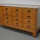 Antique Shop Counter in English Beech, circa 1920-1930