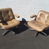 Pair of armchairs by Karl Dittert to Giroflex, 1960