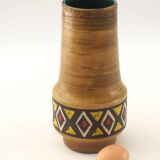 West Germany multicolored vase