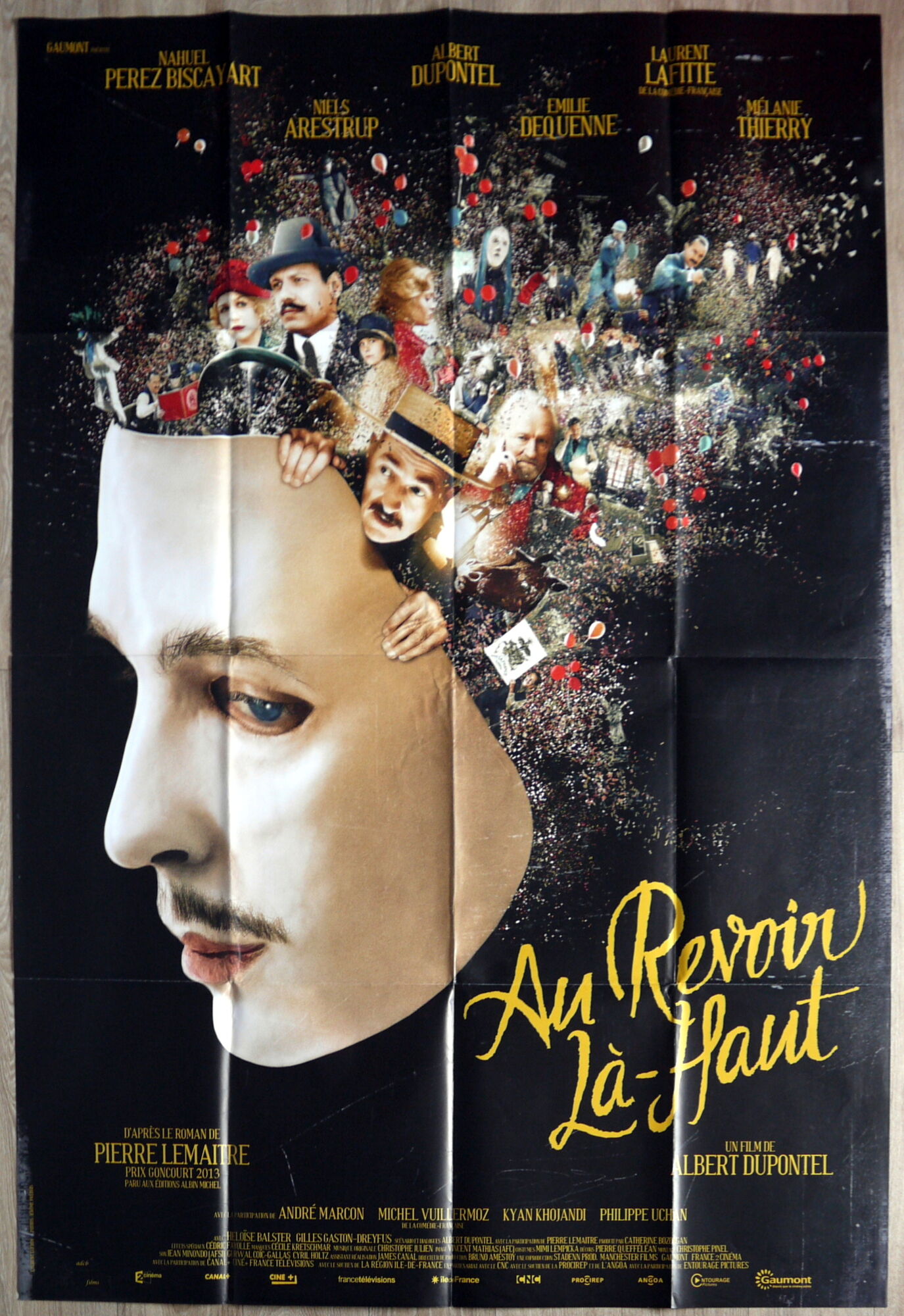 Original movie poster "Au revoir la-haut" Dupontel