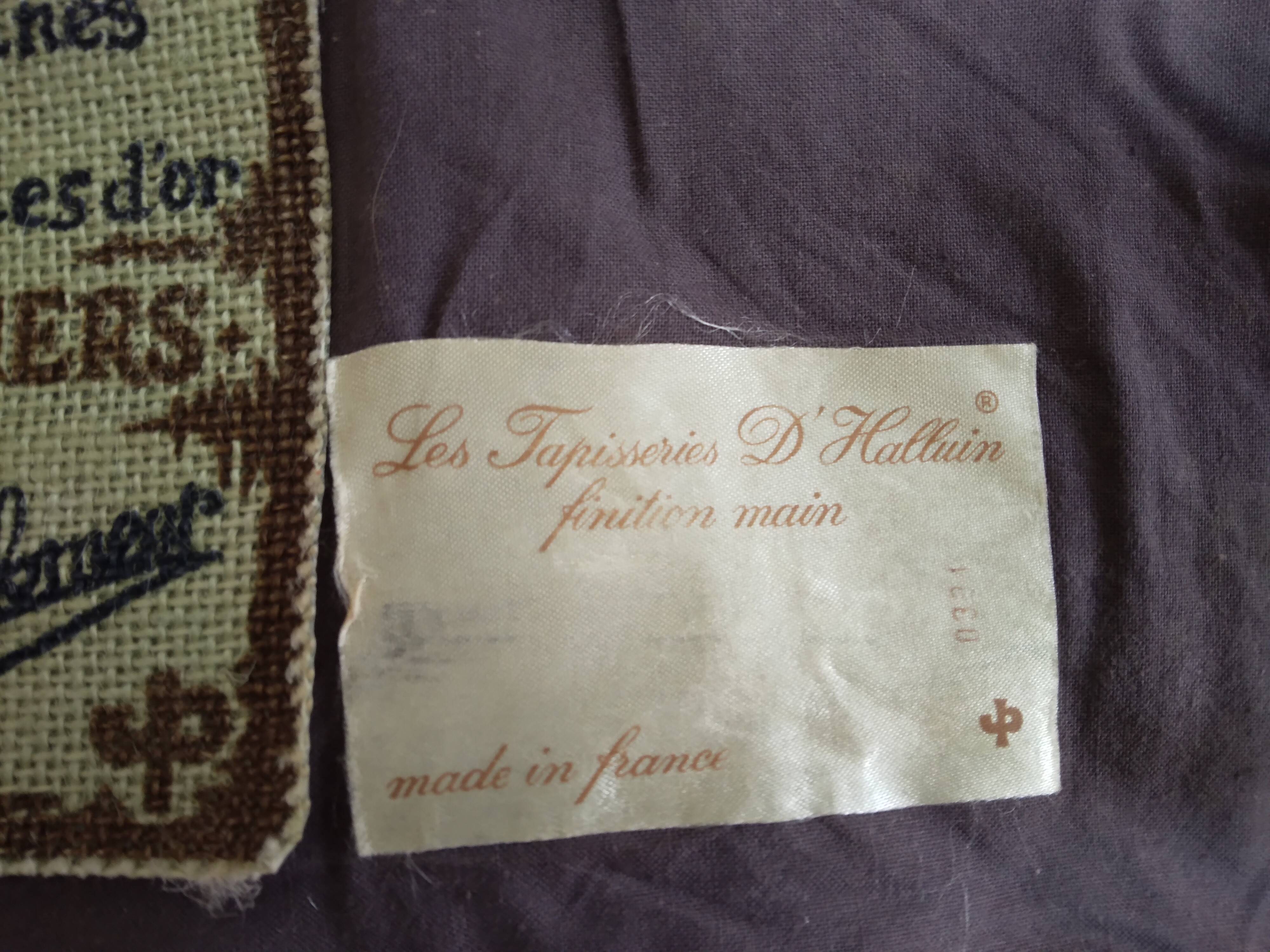 Tapisserie hallui.