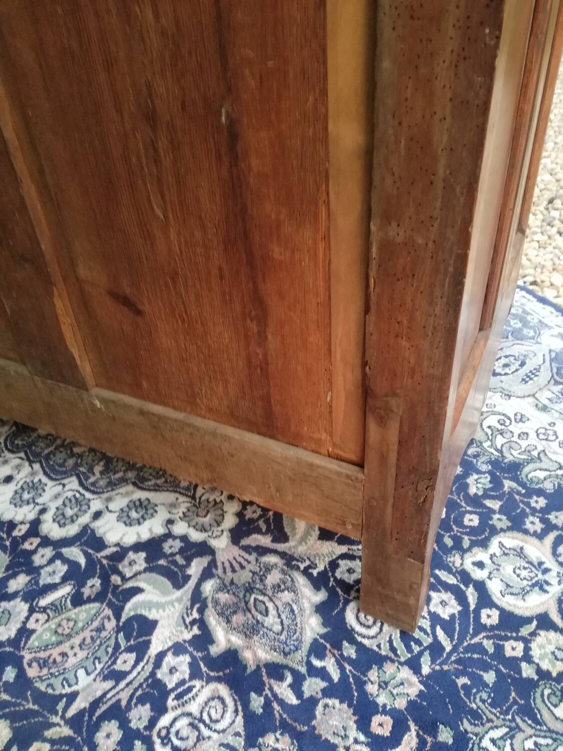 A Louis XV walnut sideboard