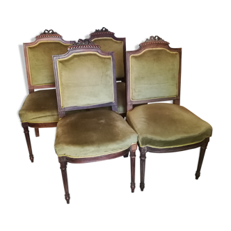 Lot Louis XVI style chairs
