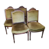 Lot Louis XVI style chairs