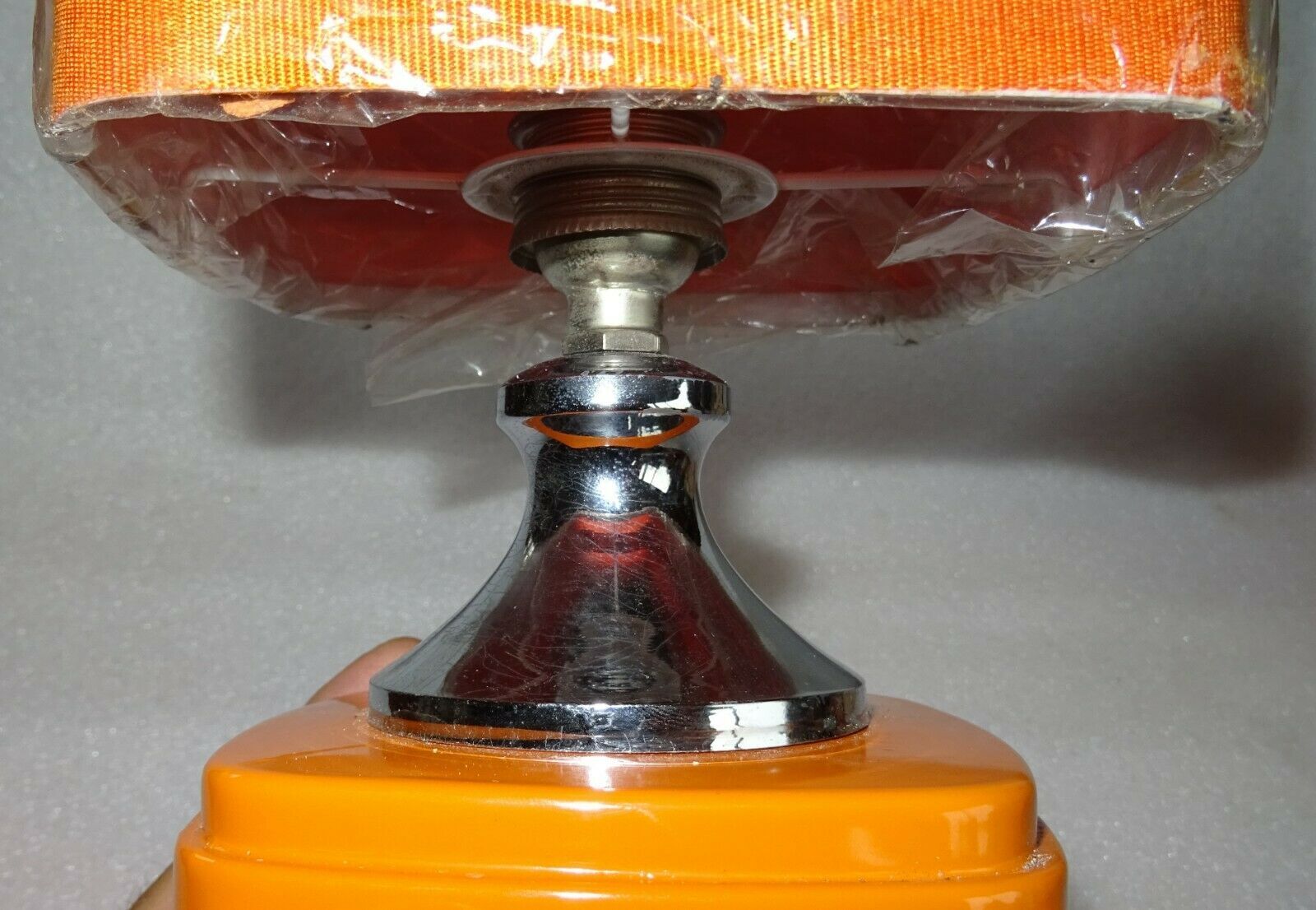Vintage lamp 1970 orange