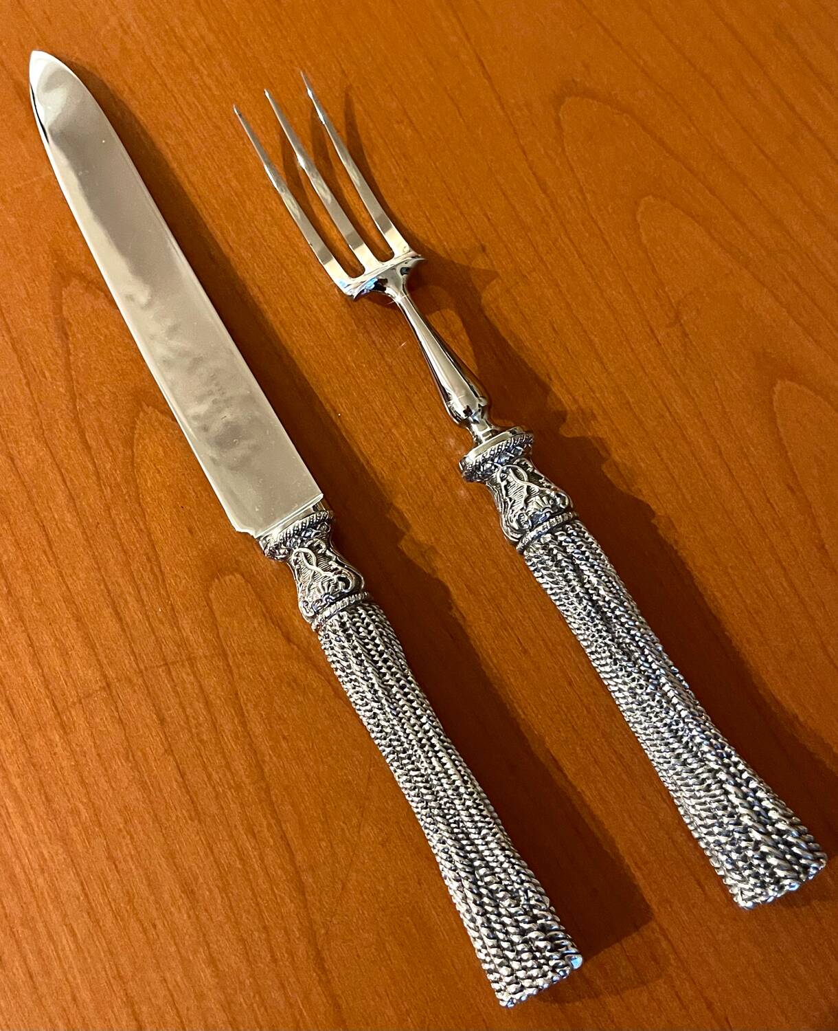 Christofle and Christian Lacroix, service cutlery.