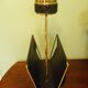 Free-standing ashtray with magazine holder