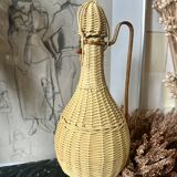 Scoubidou bottle from the 60s