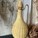 Bouteille scoubidou des années 60