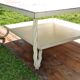Ceramic coffee table Vallauris "Sunflower" signed Barrois