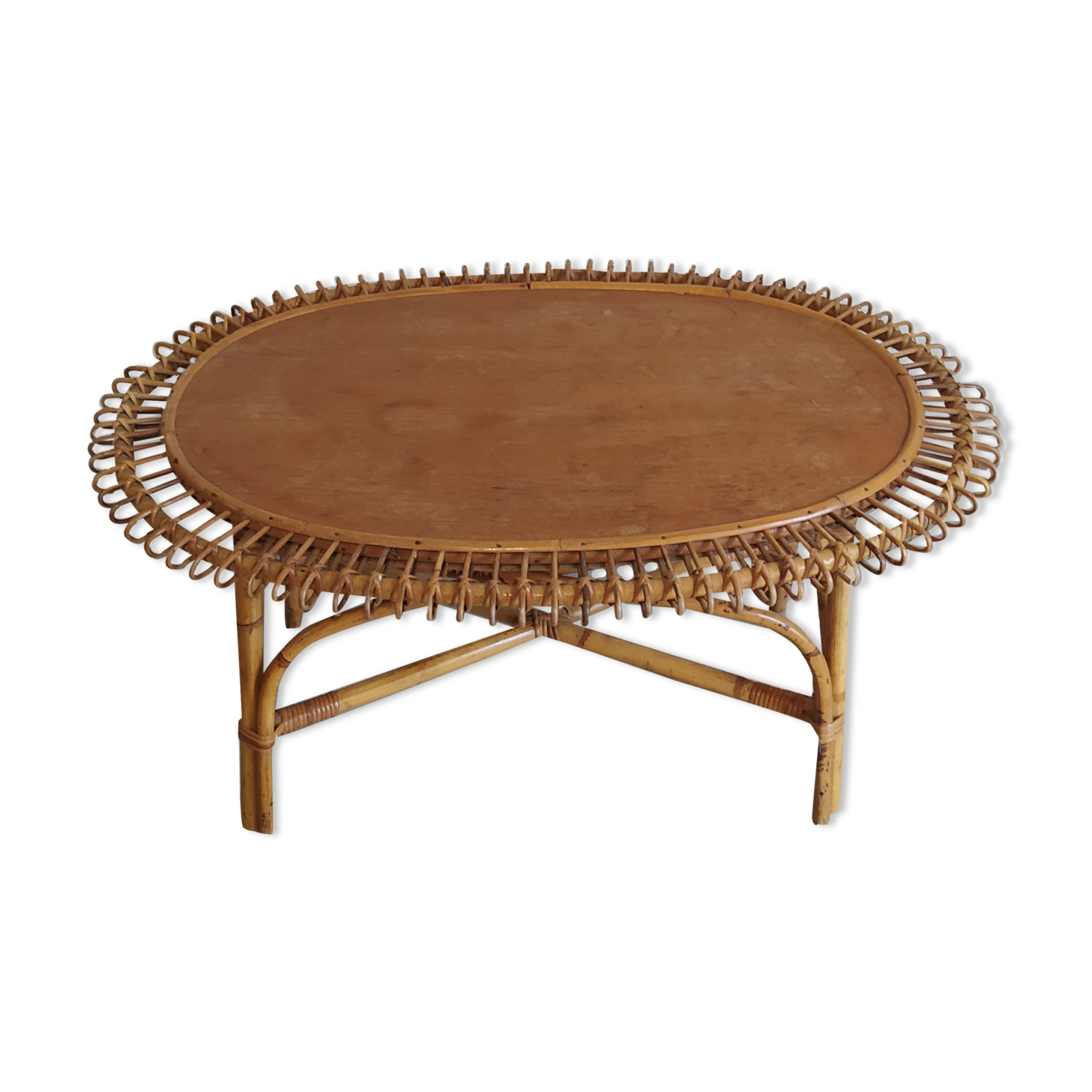 Braided coffee table