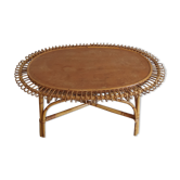 Table basse tressée