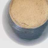 Gros Pichet en grès vernisé bleu Le Rivet France