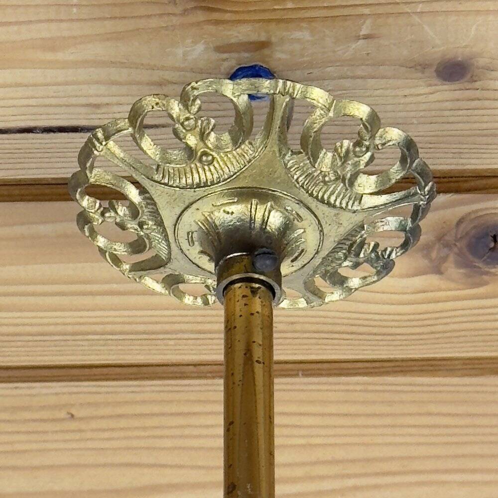 Vintage crystal chandelier, Italy, 1950s