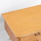 Vintage low sideboard / TV cabinet (former dressing table). France, 1960s