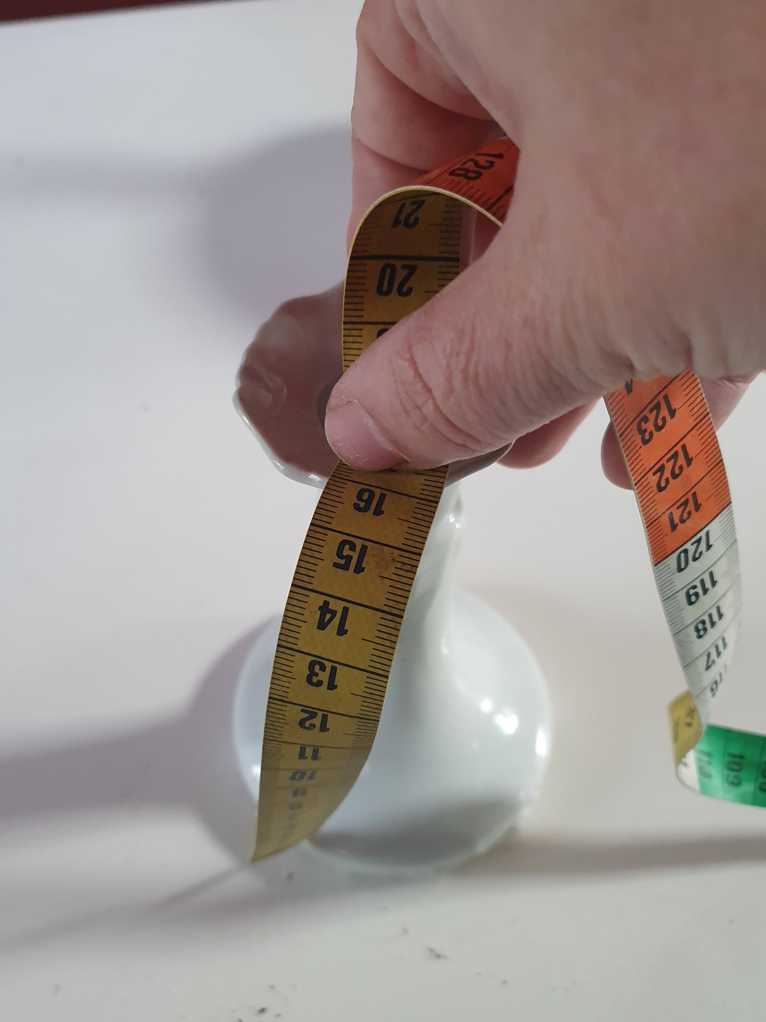 white Limoges porcelain candle holder