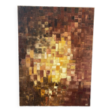 Peinture abstraite de 1975