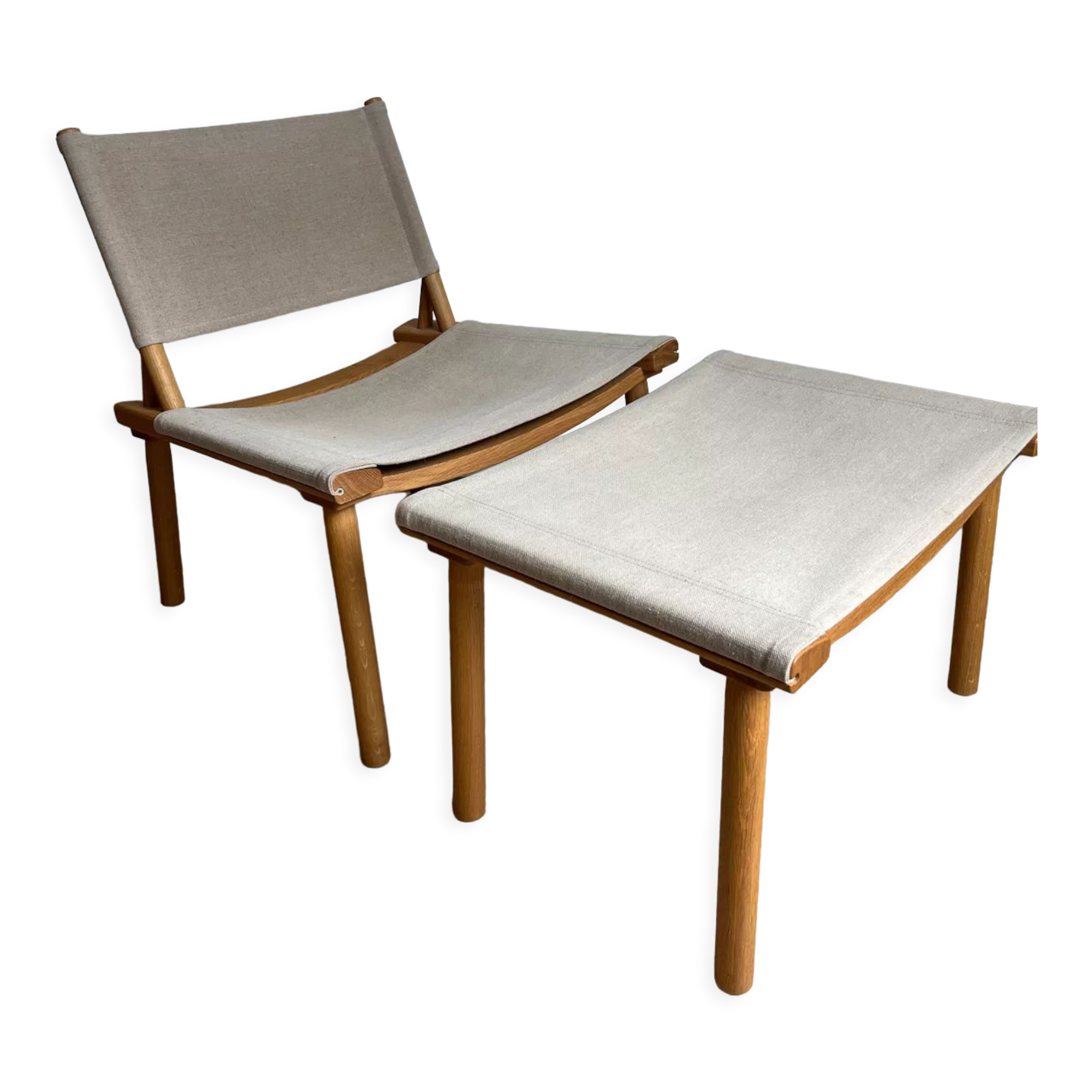 Chair and ottoman nikari