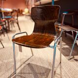 Set of 30 chairs Obo Eromes wenge 70s
