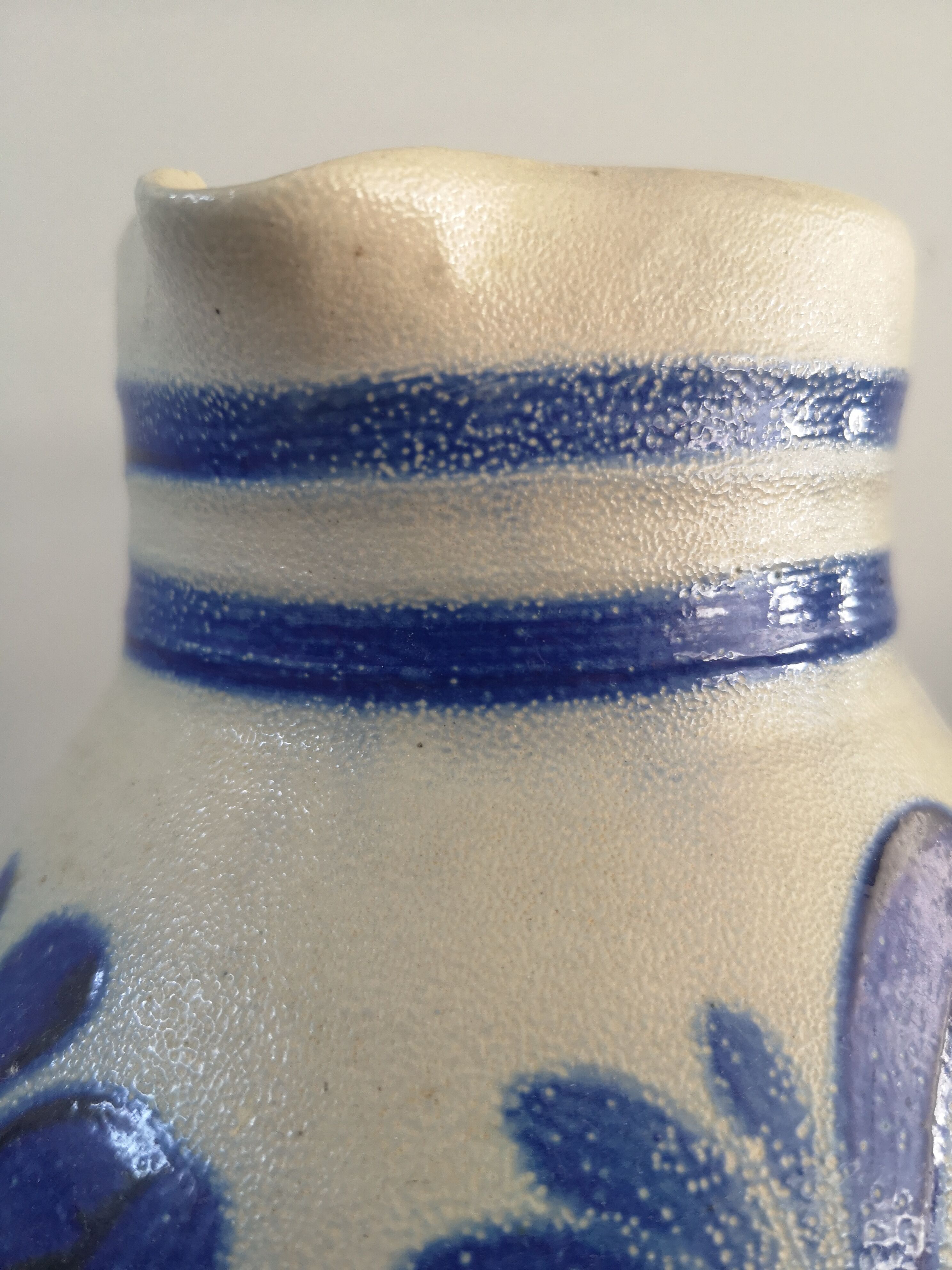 Former betschdorf salt sandstone pitcher