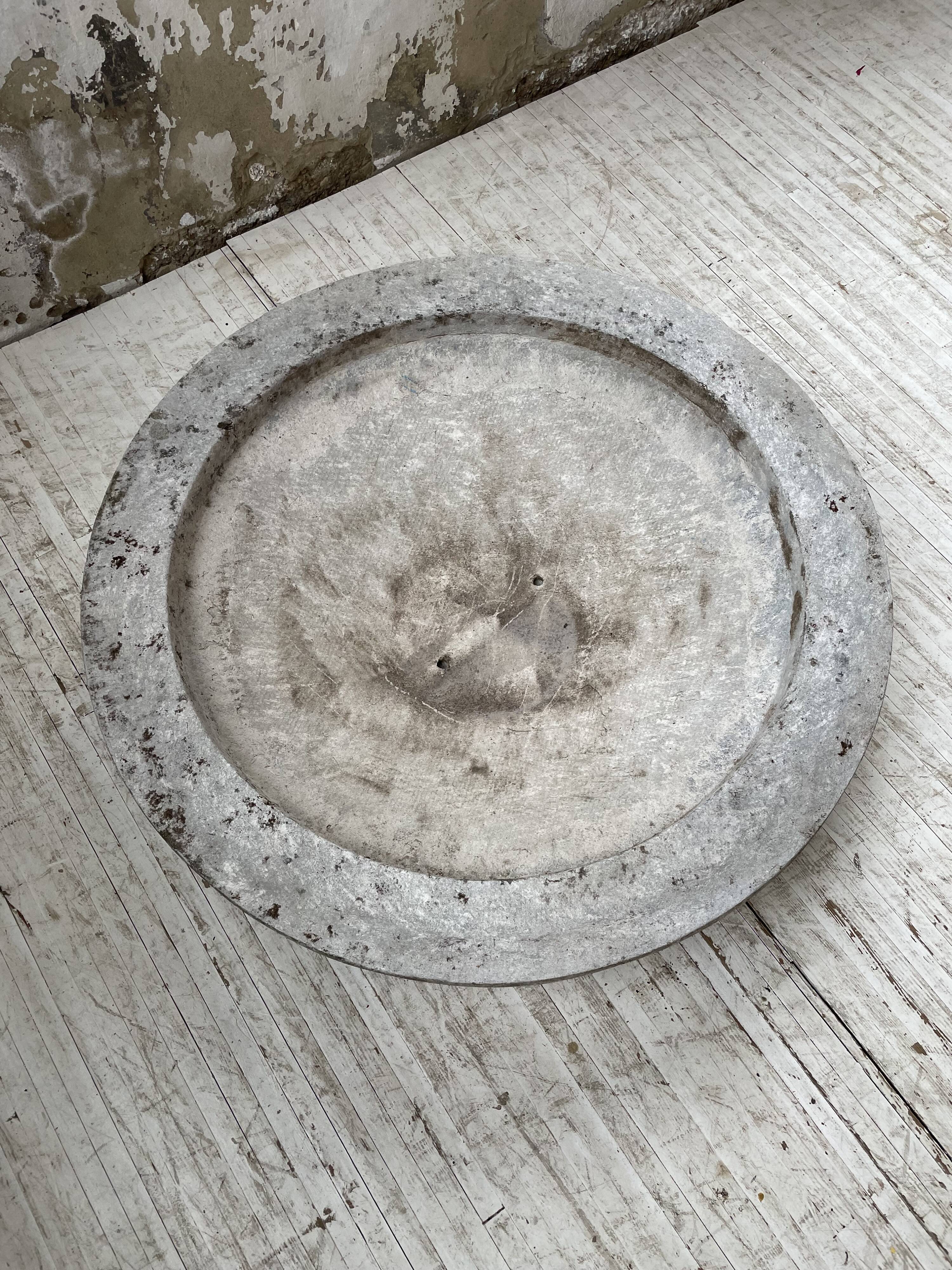 Garden basin Willy Guhl Eternit 90cm