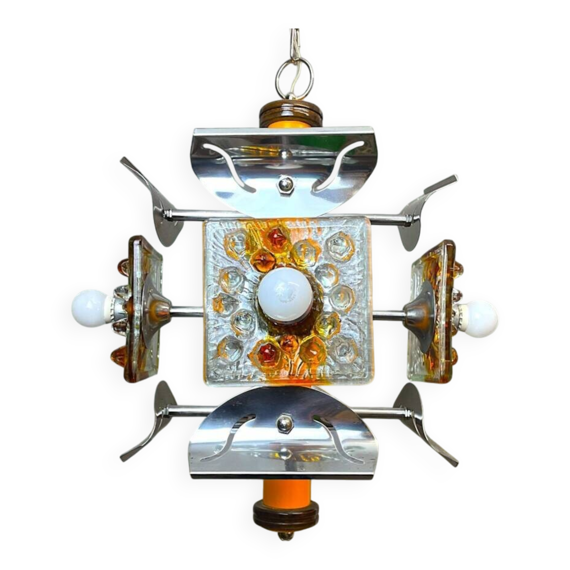 Murano glass modern chandelier