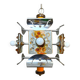 Chandelier moderne en verre de Murano