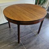 Scandinavian extendable teak table, 1970s