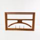 Modernist extendable wall coat rack, Denmark 1970s.