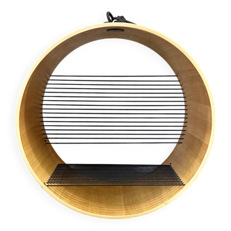 Oak hanging armchair "Design Hanne Kortegaard".