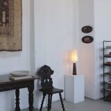 Grand pied de lampe de table en grès | Irma Yourstone | Suède | Années 1960